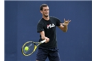 LONDON, ENGLAND - JUNE 07:  James Ward of Great Britain during a practise session ahead of the AEGON Championships at Queens Club on June 7, 2014 in London, England.  (Photo by Jan Kruger/Getty Images)